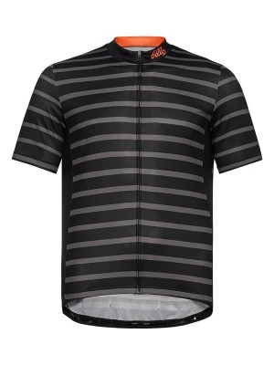 Zdjęcie produktu Odlo Koszulka kolarska "Essential" w kolorze czarno-szarym rozmiar: S