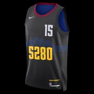 Zdjęcie produktu Koszulka męska Nike Dri-FIT NBA Swingman Nikola Jokic Denver Nuggets City Edition 2023/24 - Czerń