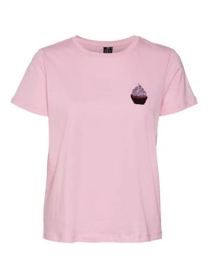 Zdjęcie produktu Vero Moda Koszulka w kolorze jasnoróżowym rozmiar: XS