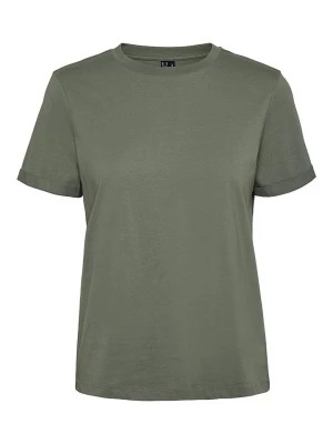 Zdjęcie produktu Vero Moda Koszulka "Paula" w kolorze khaki rozmiar: S