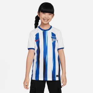 Zdjęcie produktu Koszulka piłkarska dla starszych dzieci Nike Dri-FIT Hertha BSC Stadium 2023/24 (wersja domowa) - Biel
