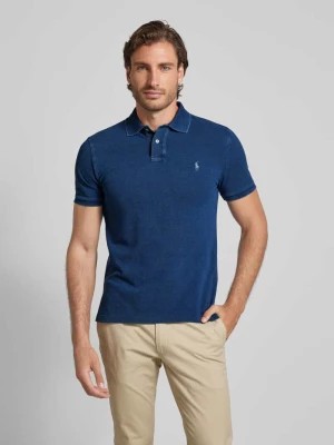 Zdjęcie produktu Koszulka polo o kroju custom slim fit z wyhaftowanym logo Polo Ralph Lauren