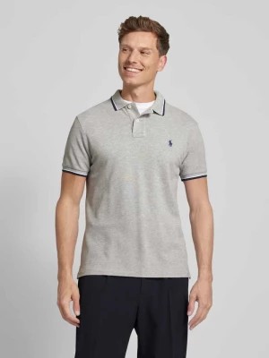 Zdjęcie produktu Koszulka polo o kroju custom slim fit z wyhaftowanym logo Polo Ralph Lauren