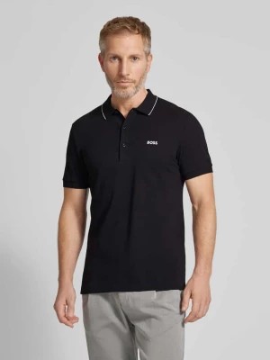 Zdjęcie produktu Koszulka polo o kroju regular fit z wyhaftowanym logo model ‘Paule’ BOSS Green