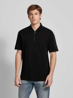 Zdjęcie produktu Koszulka polo o kroju regular fit z wyhaftowanymi logo Armani Exchange