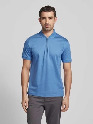 Zdjęcie produktu Koszulka polo o kroju slim fit z detalem z logo model ‘Polston’ Boss