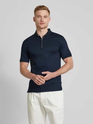 Zdjęcie produktu Koszulka polo o kroju slim fit z detalem z logo model ‘Polston’ Boss