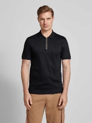 Zdjęcie produktu Koszulka polo o kroju slim fit z detalem z logo model ‘Polston’ Boss