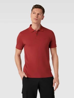 Zdjęcie produktu Koszulka polo o kroju slim fit z wyhaftowanym logo model ‘Pallas’ Boss
