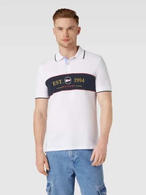 Zdjęcie produktu Koszulka polo o kroju slim fit z wyhaftowanym motywem Christian Berg Men