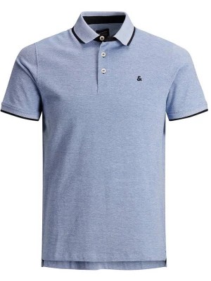 Zdjęcie produktu Jack & Jones Koszulka polo "Paulos" w kolorze błękitnym rozmiar: S