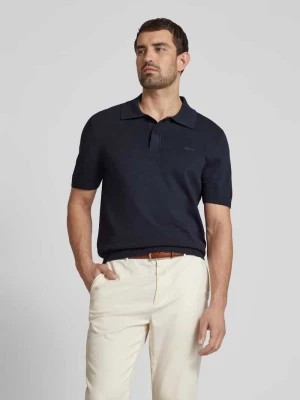 Zdjęcie produktu Koszulka polo w jednolitym kolorze Gant