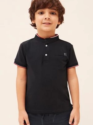 Zdjęcie produktu Koszulka polo z krótkim rękawem dla chłopca Mayoral - szara