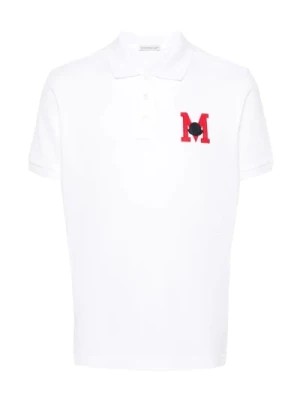 Zdjęcie produktu Koszulka Polo z Logo i Aplikacją Moncler
