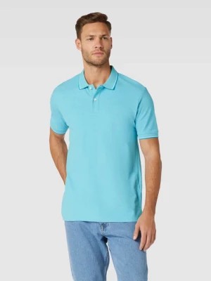 Zdjęcie produktu Koszulka polo z paskami w kontrastowym kolorze Esprit