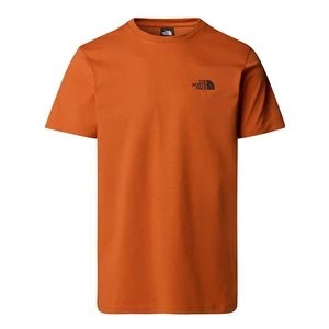 Zdjęcie produktu Koszulka The North Face Simple Dome 0A87NG1I01 - pomarańczowa