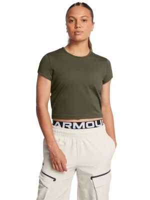 Zdjęcie produktu Koszulka treningowa damska Under Armour Meridian Baby Tee - oliwkowa/khaki