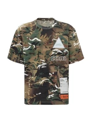 Zdjęcie produktu Koszulka w kamuflażu dla mężczyzn Heron Preston