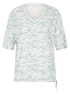 Zdjęcie produktu Tom Tailor Koszulka w kolorze biało-błękitnym rozmiar: M