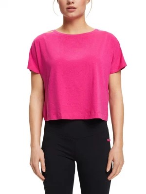 Zdjęcie produktu ESPRIT Koszulka w kolorze różowym rozmiar: XXL
