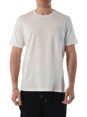 Zdjęcie produktu Koszulka z bawełny z logo na piersi Armani Exchange