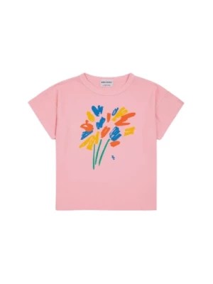 Zdjęcie produktu Koszulka z fajerwerkami dla dziewczynki Bobo Choses