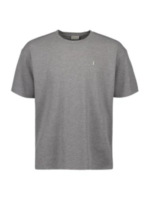 Zdjęcie produktu Koszulka z haftowanym logo Saint Laurent