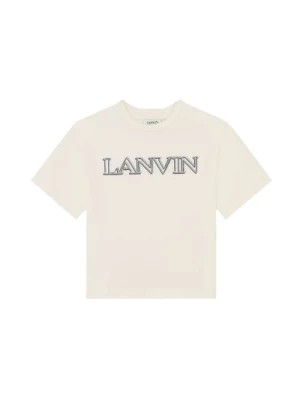 Zdjęcie produktu Koszulka z krótkim rękawem z haftowanym logo Lanvin