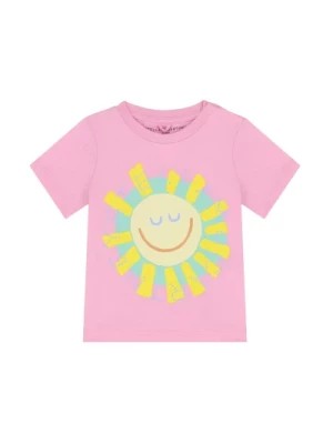 Zdjęcie produktu Koszulka z krótkim rękawem z nadrukiem logo Stella McCartney