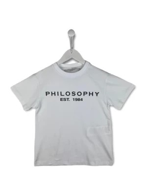 Zdjęcie produktu Koszulka z Logo na Krótki Rękaw Philosophy di Lorenzo Serafini