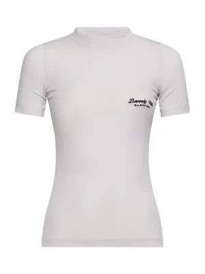 Zdjęcie produktu Koszulka z logo na piersi Balenciaga