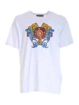 Zdjęcie produktu Koszulka z Logo Regalia dla Mężczyzn Versace Jeans Couture