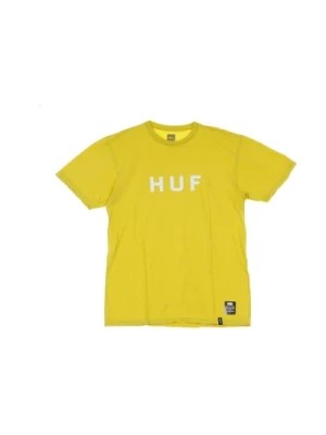 Zdjęcie produktu Koszulka z Logo Streetwear Essentials Sauterne HUF