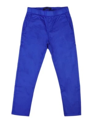 Zdjęcie produktu Królewski Niebieskie Elastyczne Spodnie Daniele Alessandrini