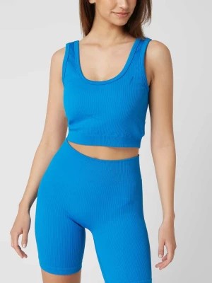 Zdjęcie produktu Krótki top z prążkowaną fakturą Guess Activewear