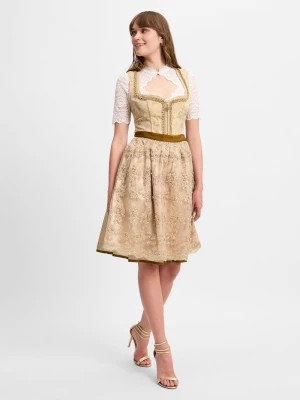 Zdjęcie produktu Krüger Dirndl Damski dirndl Kobiety Sztuczne włókno beżowy jednolity,