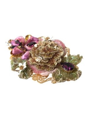 Zdjęcie produktu Kryształowy Kwiatowy Spinka do Włosów Dolce & Gabbana