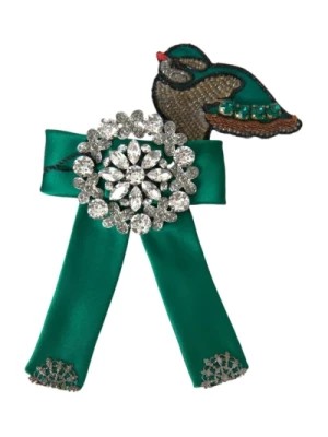 Zdjęcie produktu Kryształowy Satynowy Klips Ptak Dolce & Gabbana
