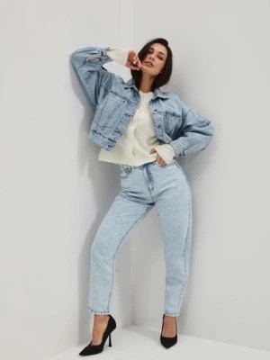 Zdjęcie produktu Kurtka jeansowa damska oversize Moodo