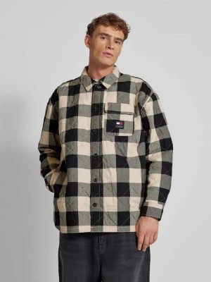 Zdjęcie produktu Kurtka koszulowa o kroju regular fit z listwą guzikową model ‘CHECK’ Tommy Jeans