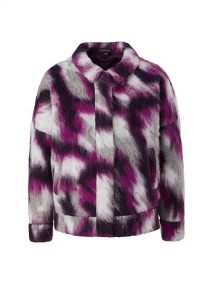 Zdjęcie produktu comma Kurtka koszulowa w kolorze fioletowo-czarnym rozmiar: 44