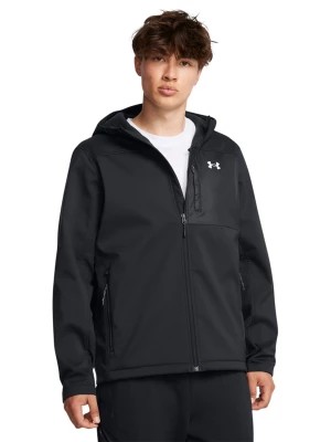 Zdjęcie produktu Kurtka softshell wiatroodporna męska Under Armour Shield Hooded Jacket - czarna