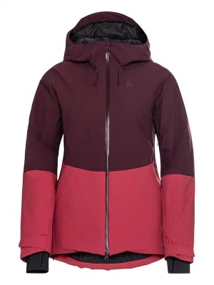 Zdjęcie produktu Odlo Kurtka narciarska "Bluebird" w kolorze bordowo-czerwonym rozmiar: M