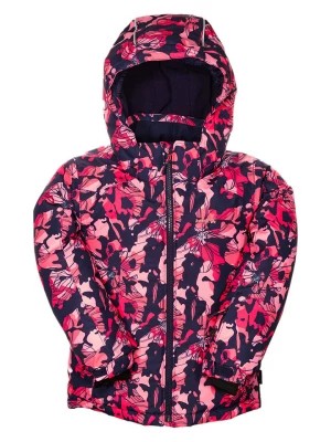 Zdjęcie produktu Kamik Kurtka narciarska "Tallie Blossom" w kolorze granatowo-różowym rozmiar: 104