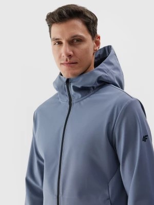 Zdjęcie produktu Kurtka softshell wiatroodporna membrana 5000 męska - granatowa 4F