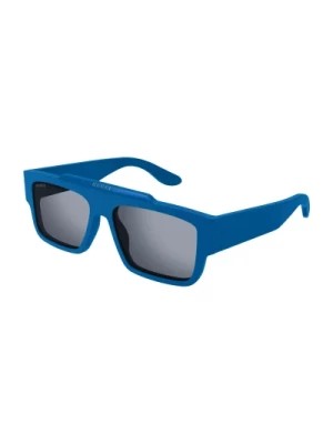 Zdjęcie produktu Kwadratowe Niebieskie Okulary Przeciwsłoneczne Gucci