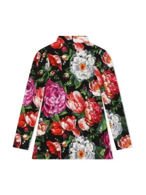 Zdjęcie produktu Kwiatowa Sukienka dla dziewczynki Dolce & Gabbana