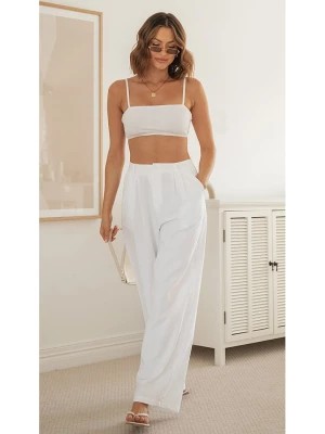 Zdjęcie produktu LA Angels Spodnie w kolorze białym rozmiar: M