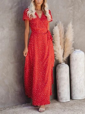 Zdjęcie produktu LA Angels Sukienka w kolorze czerwonym rozmiar: M