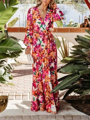 Zdjęcie produktu LA Angels Sukienka ze wzorem rozmiar: XL